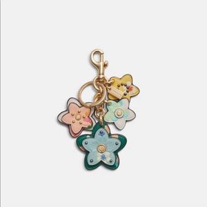 SOLD Mystical Floral Wildflower Cluster Bag Charm